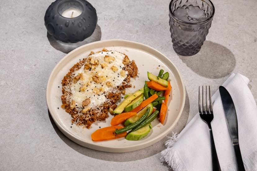 Herbed Ricotta & Beef Ragu - Mélange Légumes	