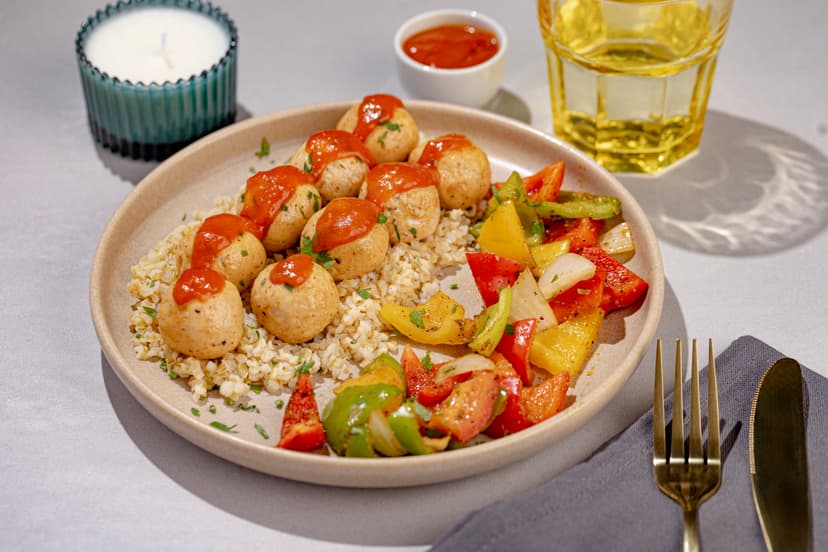 Burgul Bowl - Boulettes de Poisson	